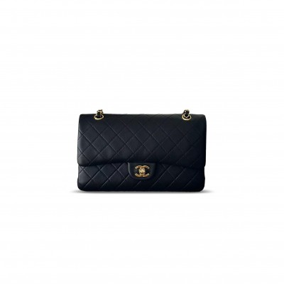 CHANEL MASTER VINTAGE MEDIUM LAMBSKIN CLASSIC FLAP 352470 (25*15*7cm)